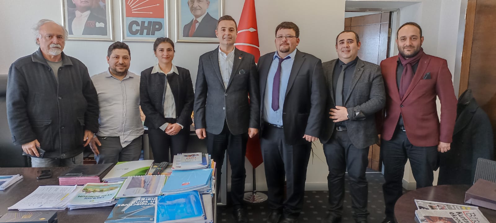 Enerji-İş Sendikası CHP Genel Merkezine Ziyareti